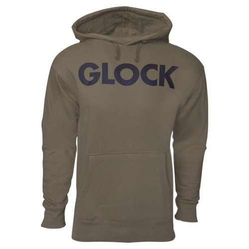 Glock Men's Traditional Hoodie OD Green Large