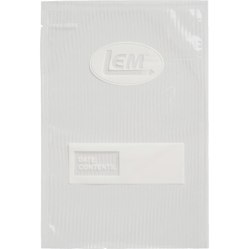 LEM Products MaxVac Quart Vacuum Bags 8x12 100 Count