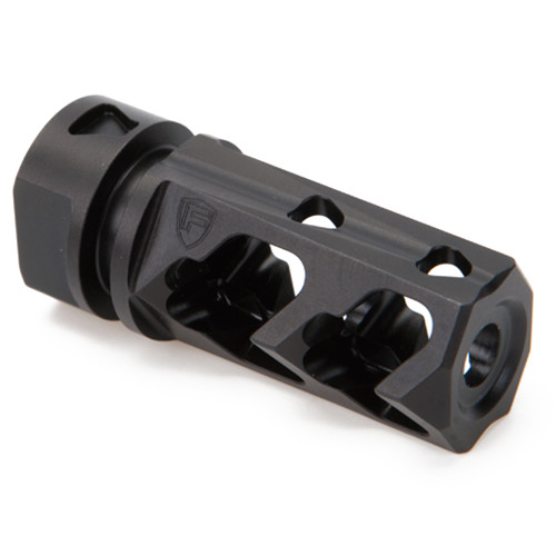 Fortis Manufacturing Muzzle Brake 5.56 Black 1/2x28 - Image 1