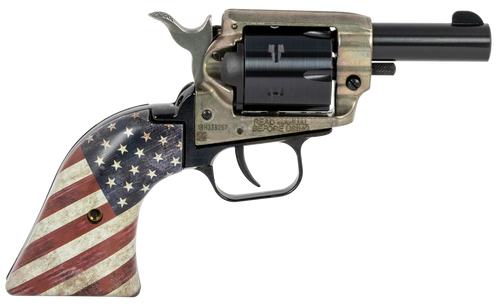 Taurus Heritage Simulated Case Hardened .22 LR Pistol 2.68" Barrel 6+1 Round US Flag Grip