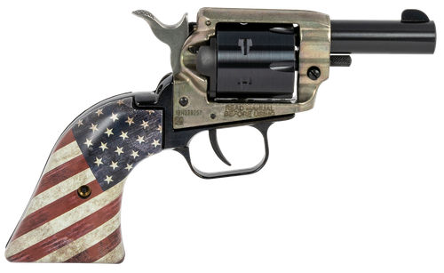 Taurus Heritage Simulated Case Hardened .22 LR Pistol 2.68" Barrel 6+1 Round US Flag Grip