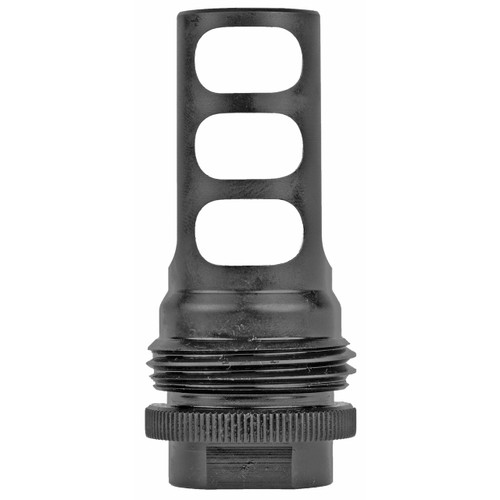 SilencerCo ASR .46 Muzzle Brake Suppressor Mount 11/16"-24 Thread Steel Matte