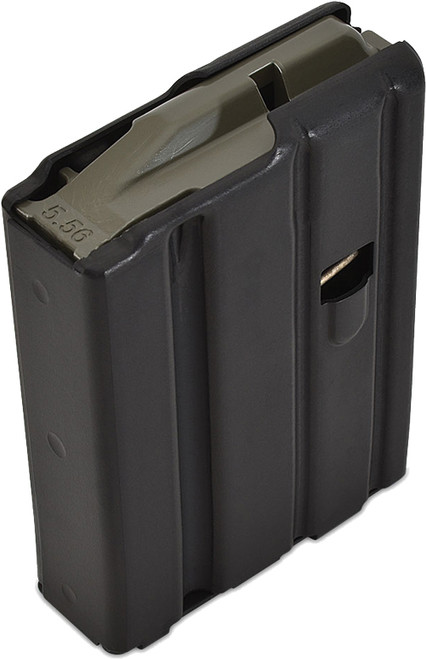 10RD ALUMINUM BLACK AR15D&H TACTICAL MAGAZINE 5.56X45