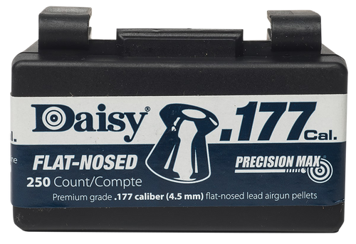 Daisy PrecisionMax Premium .177 Caliber Lead Flat Nose Pellets 250-Count
