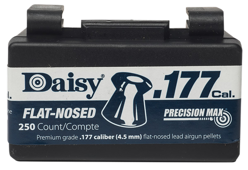 Daisy PrecisionMax Premium .177 Caliber Lead Flat Nose Pellets 250-Count