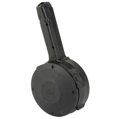 Kci Usa Glock Gen 2 Drum Magazine 9mm Luger 50-Round Black