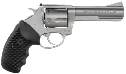 Charter Arms Bulldog 44 Special Revolver 4.2" Stainless Steel Barrel 5 Round Full Grip