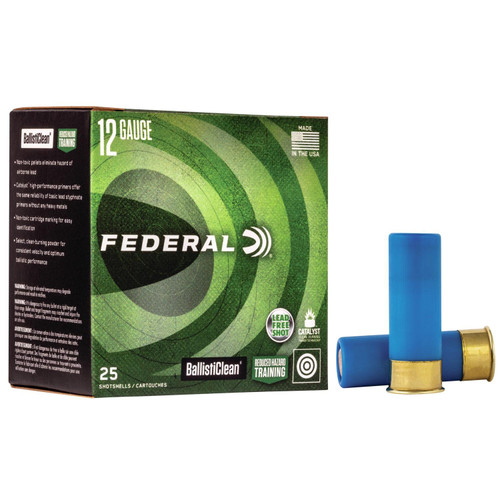 Federal Ballisticlean 12 Gauge Ammo 2-3/4" Slug 25 Count