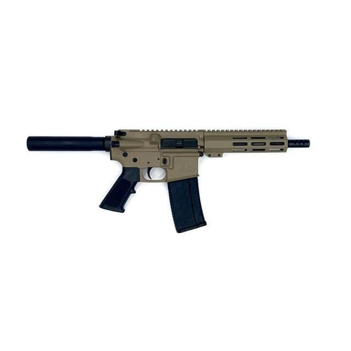 10 Ring AR-15 Pistol .223 Wylde 7.5" Barrel 30+1 Round FDE