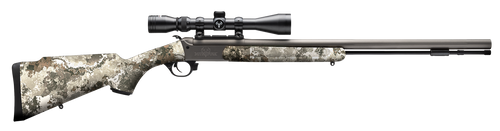 Traditions NitroFire VAPR 50 Caliber Muzzleloading Rifle 26" Sniper Gray Cerakote Barrel Veil Alpine Stock with 3-9x40mm Scope