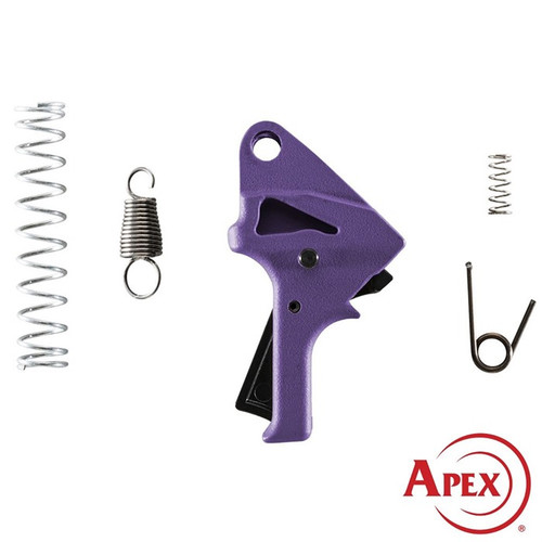 Apex Tactical Specialties S&W SDVE Flat-Faced Action Enhancement Kit Purple