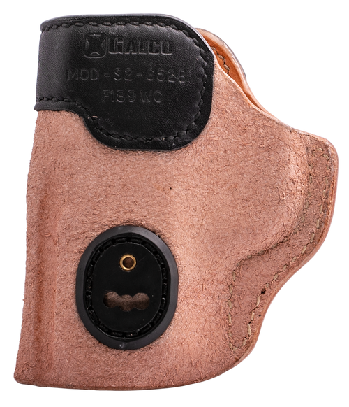 Galco Scout Gen 3 IWB Holster Ambidextrous S&W M&P Shield, Shield 2.0 3" Leather Tan