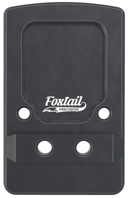 Foxtail Precision 100013 Red Dot Adapter Plate for Glock Non-MOS Black