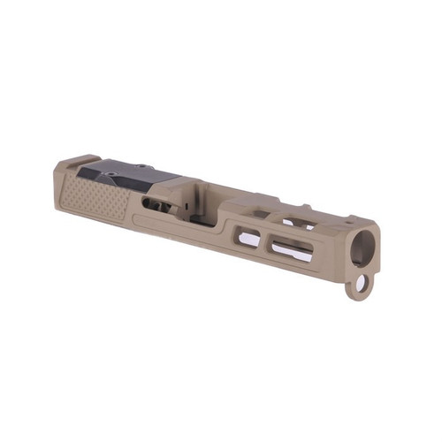 Zaffiri Precision ZPS.5 Slide Glock 19 Gen 3 9mm Luger Optic Ready FDE (RMR Cut)