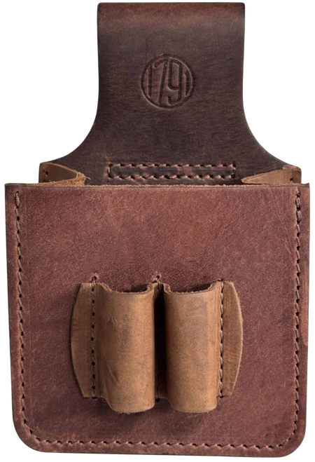1791 Gunleather HNTSP12GBRWA Shot Pouch 12 Gauge Brown 1791 Gunleather HNTSP12GBRWA Shot Pouch 12 Gauge Brown
