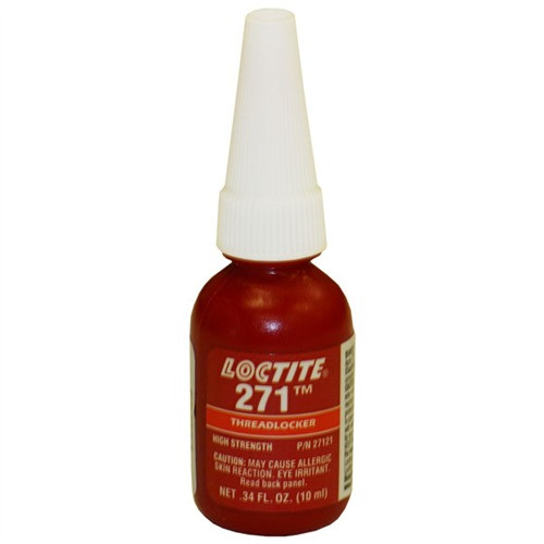 Loctite Threadlocker #271 Red 0.34 fl oz Loctite Threadlocker #271 Red 0.34 fl oz