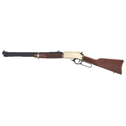 Henry Side Gate Lever Action Rifle .360 Buckhammer 20" Barrel Walnut and Brass