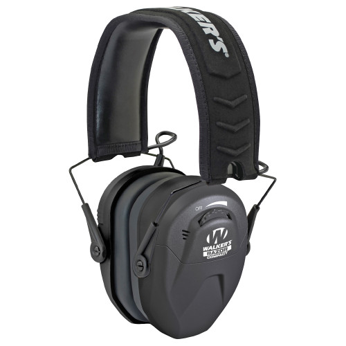 Walker's Razor Compact Electronic Ear Muffs Black