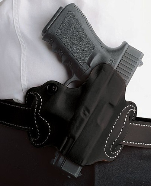 DeSantis Gunhide Mini Slide OWB Holster Right Hand Glock 20, 21, 29, 30, 39 Leather Black