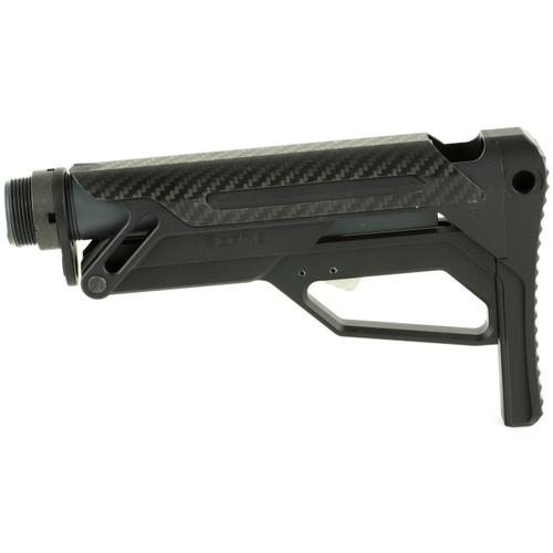 Fortis Manufacturing LA Stock with Buffer Tube Black