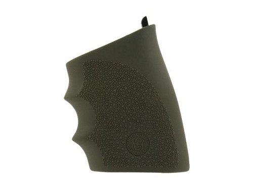 Hogue Handall Hybrid Grip Sleeve: S&W M&P 9mm/40 S&W/.357 Sig OD Green