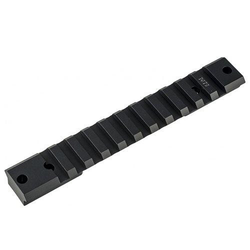 Warne Mountain Tech 1-Piece Picatinny Scope Base Remington 700 Short Action Matte Black