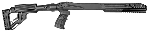 Fab Defense FXUASR1022B UAS-R Precision Stock Conversion Kit Ruger 10/22 Left Folding Black
