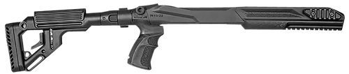 Fab Defense FXUASR1022B UAS-R Precision Stock Ruger 10/22 Black