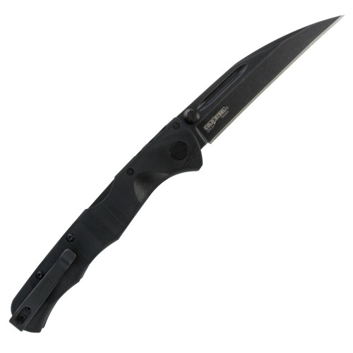 Cold Steel Frenzy II Pocket Knife 3.5" Sheepsfoot Blade Black
