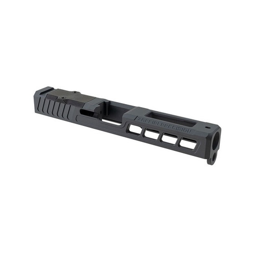 Zaffiri Precision ZPS.3 Slide for Glock 17 Gen 3 9mm Luger Optics Ready Sniper Gray