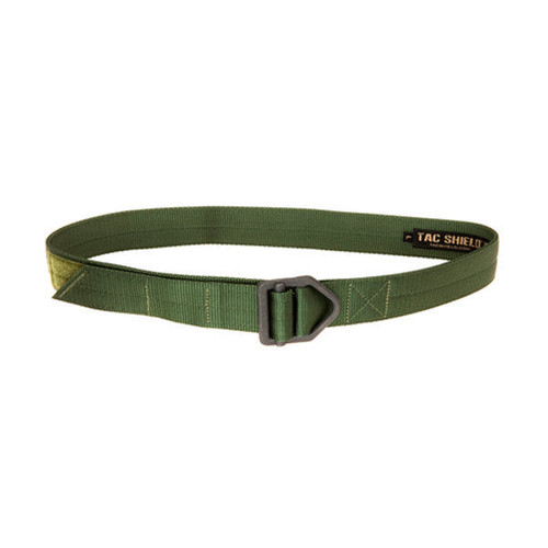 Military Products TacShield Tactical Rigger Belt 1.75" Double Wall OD Green 30"-34"