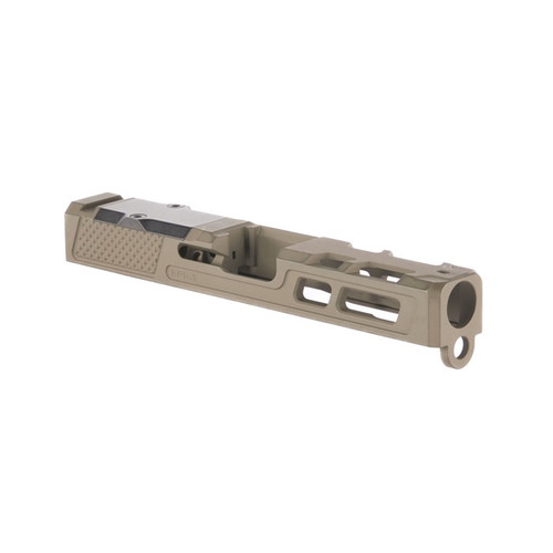 Zaffiri Precision ZPS.5 Slide Glock 19 Gen 3 9mm Luger Optic Ready OD Green