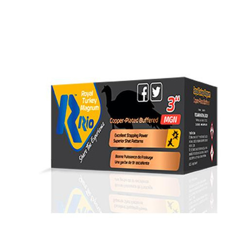 Rio Royal Turkey Buffered Shotshells 12 Gauge Ammo 3" 1-3/4 oz #5 10/ct