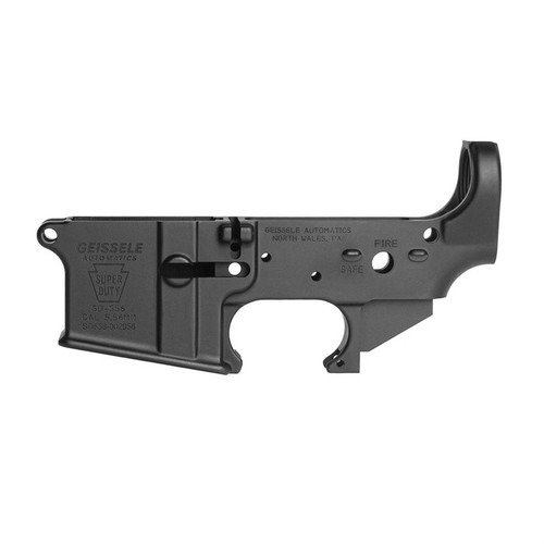Geissele Automatics Super Duty Stripped Lower Receiver Black