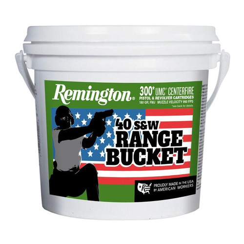 Remington UMC .40 S&W Ammunition 180 Grain FMJ 300 Count