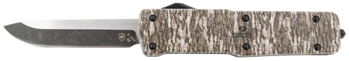 Templar Knife Large Knife 3.5 Inch D2 Drop Point Blade Mossy Oak Bottomland