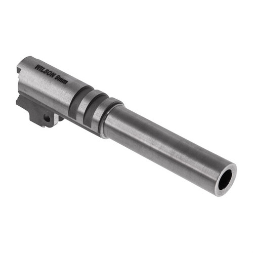 Wilson Combat Barrel 1911 Commander 9mm Luger 4.25" 1-16 Twist Stainless Steel Wilson Combat Barrel 1911 Commander 9mm Luger 4.25" 1-16 Twist Stainless Steel