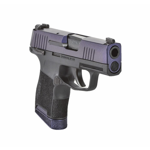 Sig Sauer P365 9mm Luger Pistol with Safety Purple Cerakote