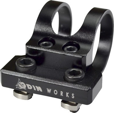 Odin Works Offset Weapon Light Mount for 1" Flashlights Black