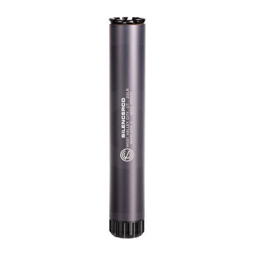 SilencerCo Warlock 22 Long Rifle Suppressor Black