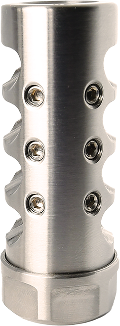 American Precision Firearms G4L5860S Gen 4 Little Bastard Muzzle Brake 6mm Stainless Steel 5/8x24 Thread