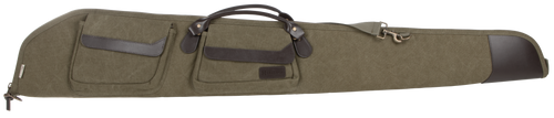 Heritage Cases North Platte Rifle Case Canvas/Leather 52" Olive