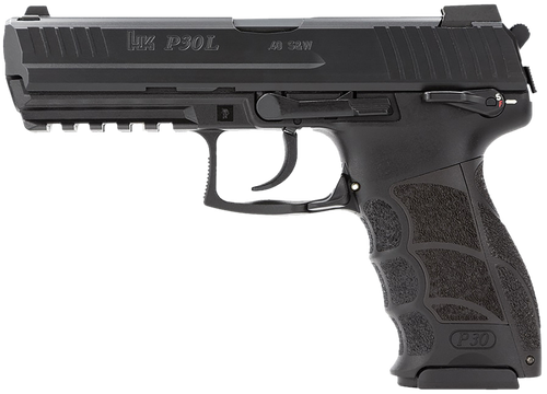 Heckler & Koch P30L V3 40 S&W Pistol 4.45" Barrel 10+1 Round Black