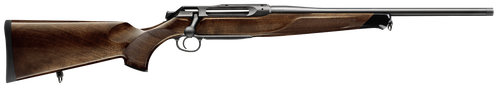 Sauer 80117100 505 Lux Bolt Action Rifle 270 WSM 24" Matte Blued Threaded Barrel Matte Blued Receiver Grade 5 Wood Stock