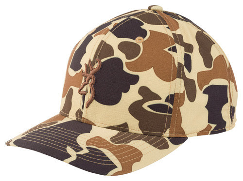 Browning Mens Cupped Up Hat Vintage Tan