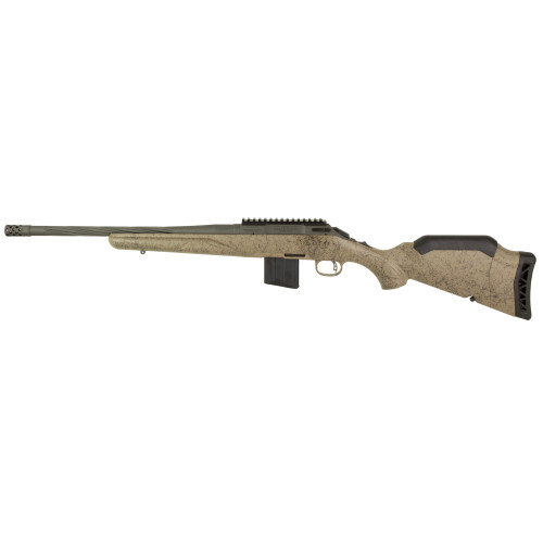 Ruger American Ranch Gen II Bolt Action Rifle 6mm Advanced Rifle Cartridge (6mm ARC) 16.1" Fluted Cobalt Cerakote Threaded Barrel Cobalt Cerakote Frame Flat Dark Earth Raised Comb Stock - Image 1