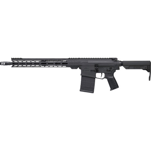 CMMG RESOLUTE MK3 Semi Automatic Rifle 8.6mm Black 16.1" Threaded Barrel Armor Black Frame