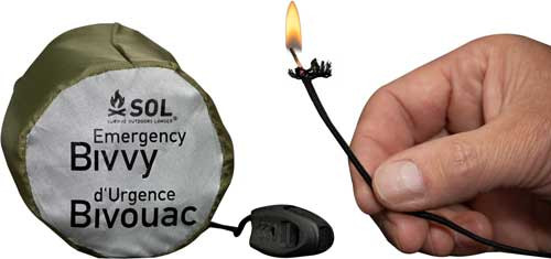 TENDER CORD & E WHISTLE ODGRNARB SOL EMERGENCY BIVVY W/ - Image 1