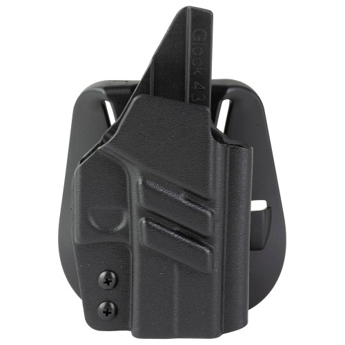 1791 Gunleather Kydex IWB Holster Glock 43X MOS Right Hand Black - Image 1
