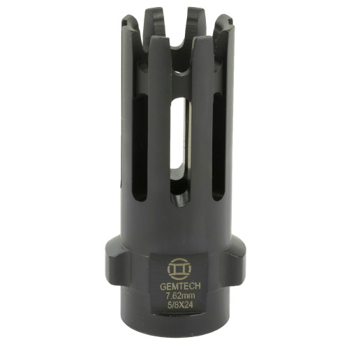Gemtech Quickmount Flash Hider Suppressor Mount LR-308 5/8"-24 Thread Steel Matte - Image 1 Gemtech Quickmount Flash Hider Suppressor Mount LR-308 5/8"-24 Thread Steel Matte - Image 1
